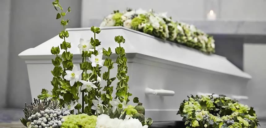 Hur får man tag på begravningsdekorationer?
